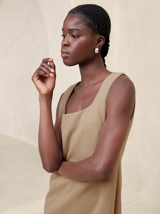 Double-Weave Sheath Dress | Banana Republic Factory