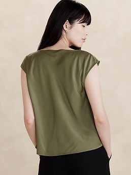 Cowl Neck Top - 011223