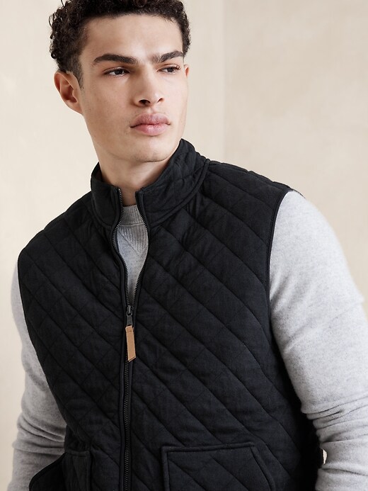 Quilted Vest | Banana Republic Factory