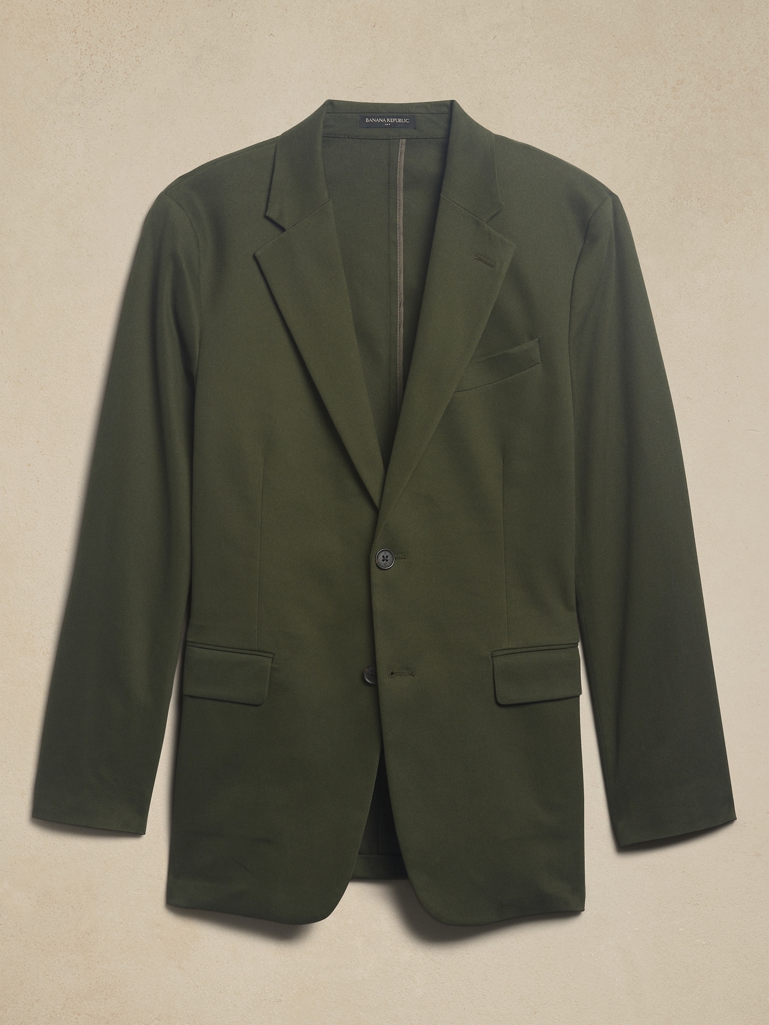 Tailored-Fit Chino Suit Jacket