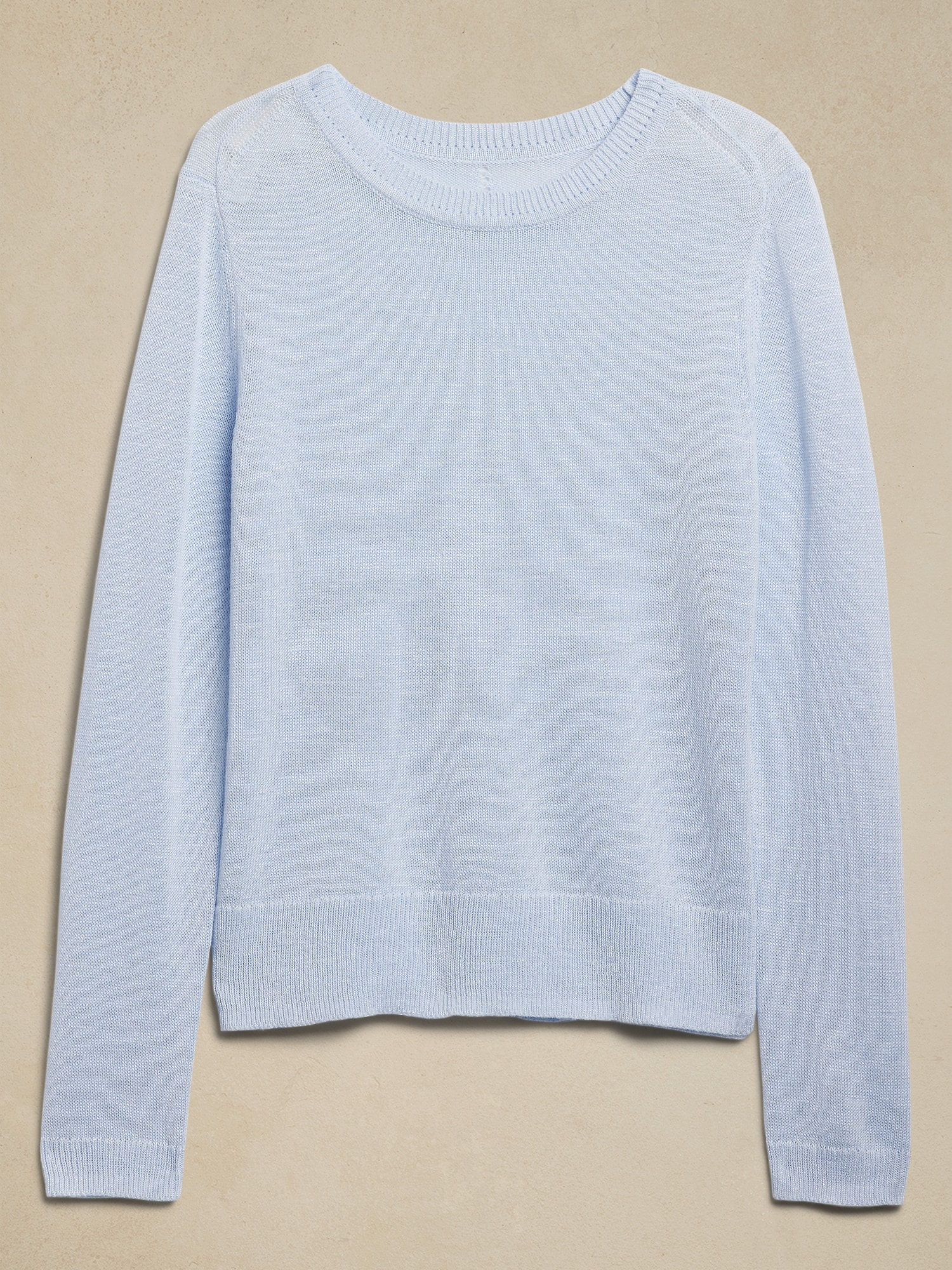 Pointelle Pullover Sweater