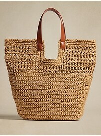 BANANA REPUBLIC FACTORY☆Straw Market Tote Straw Market Tote | Banana Republic Factory