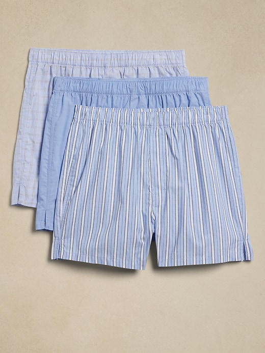 Cotton Boxers Patterned (3 Pack)
