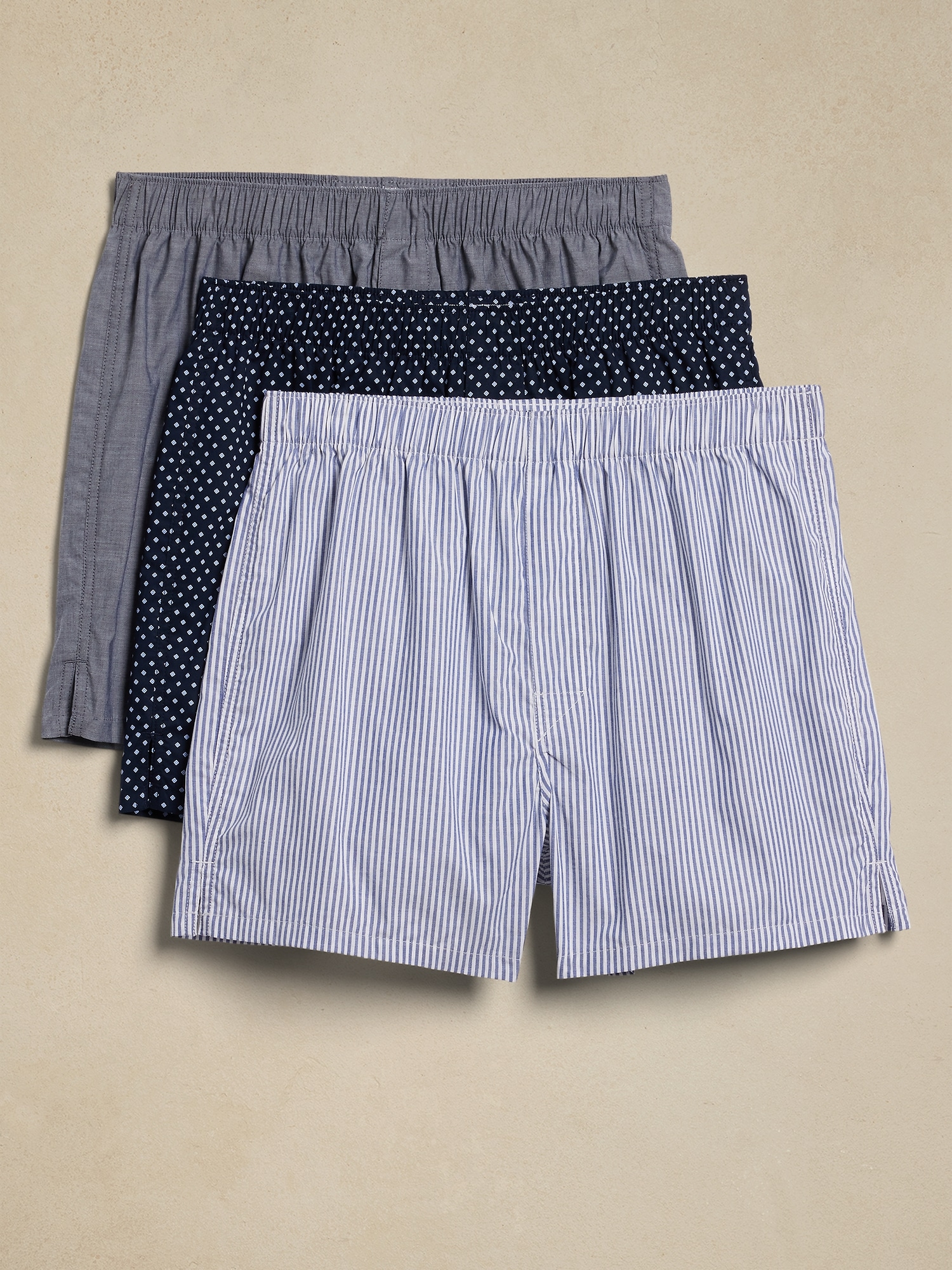 Cotton Boxers (3 Pack)
