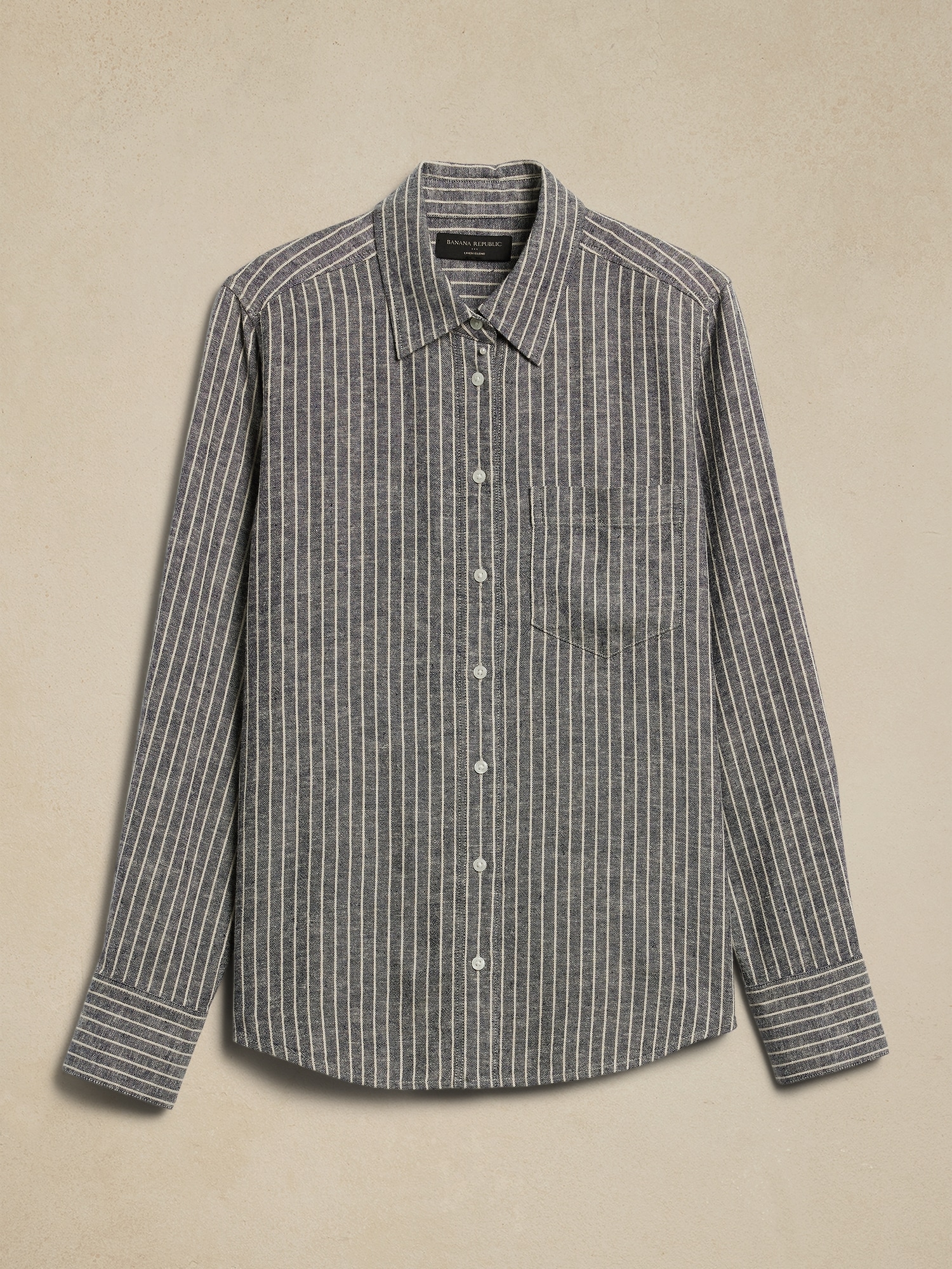 Classic Linen-Blend Shirt | Banana Republic Factory