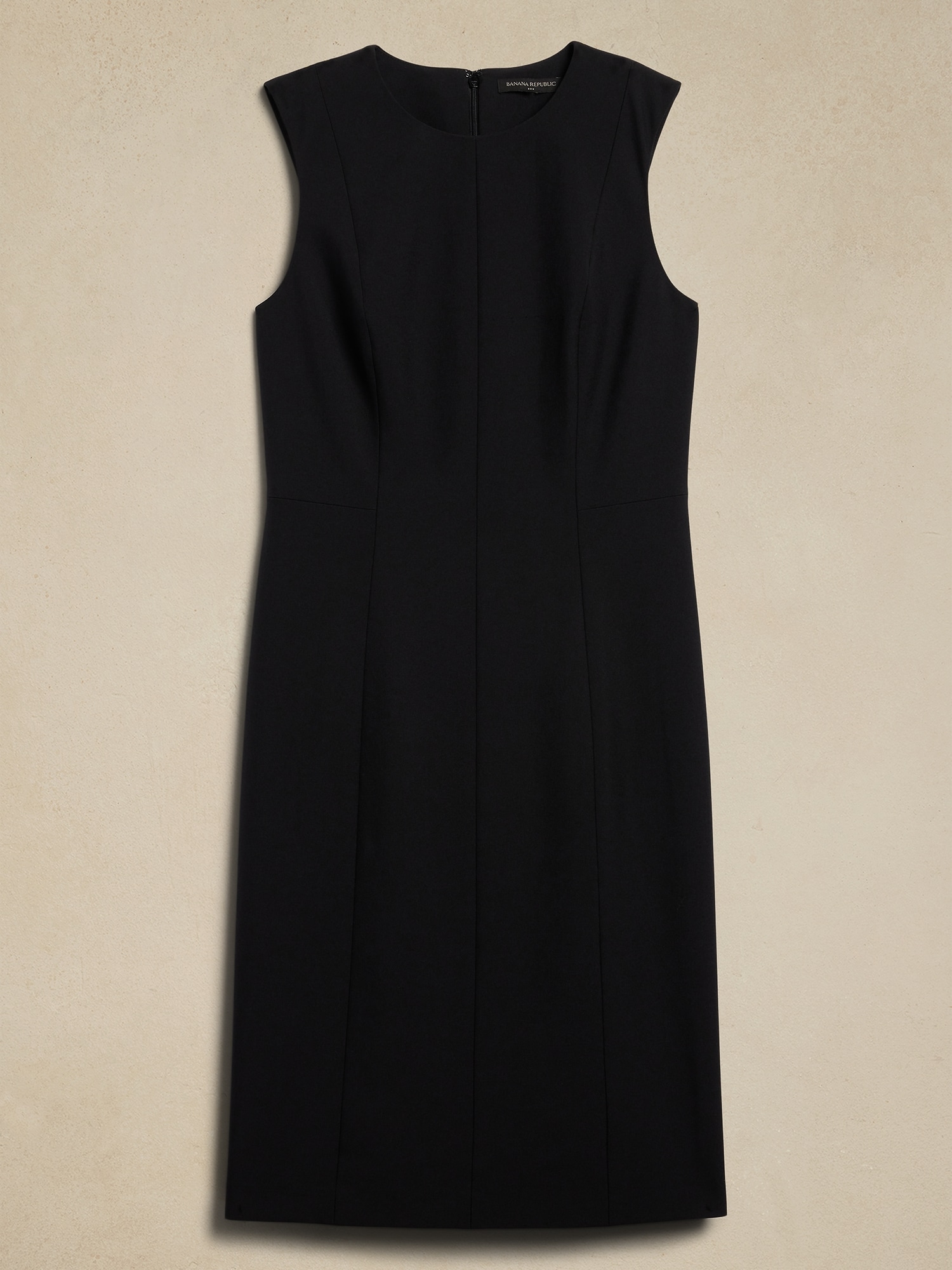 Sculpted Knee-Length Sheath Dress