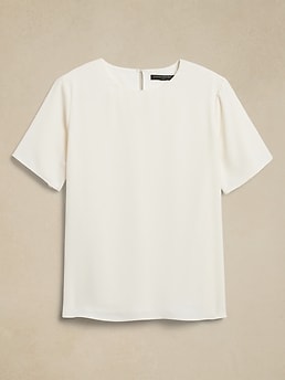 Classic Crew-Neck T-Shirt | Banana Republic Factory