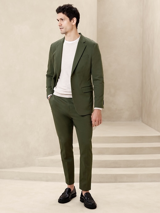 Tailored-Fit Chino Suit Trouser | Banana Republic Factory