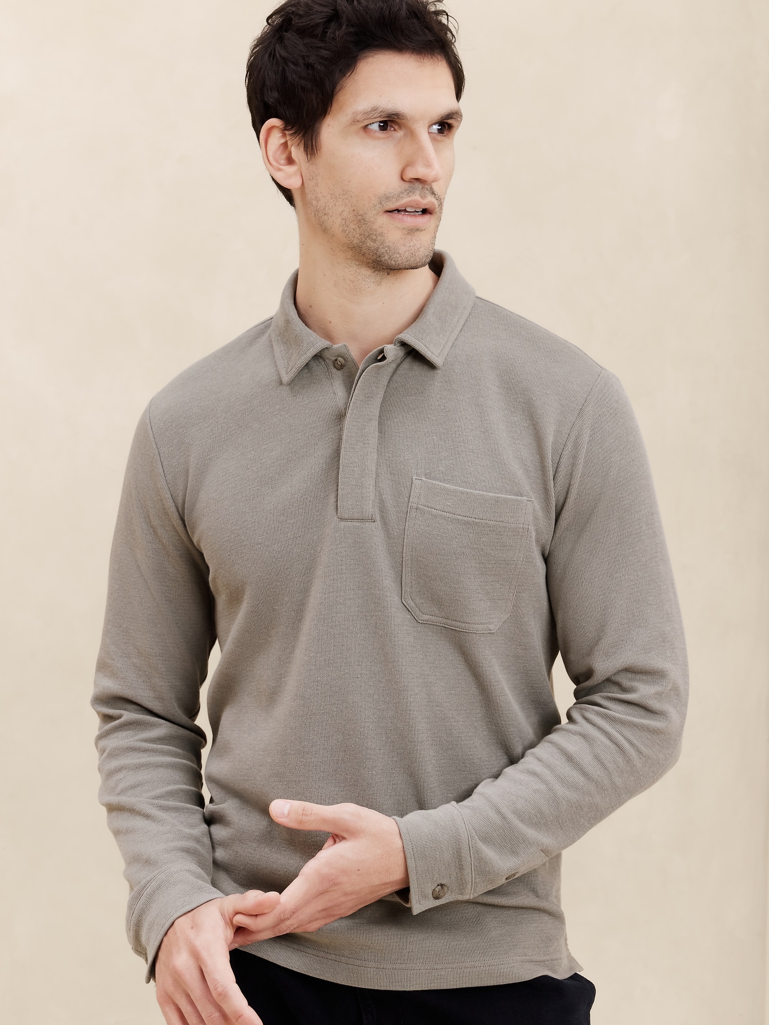 Relaxed Pocket Polo