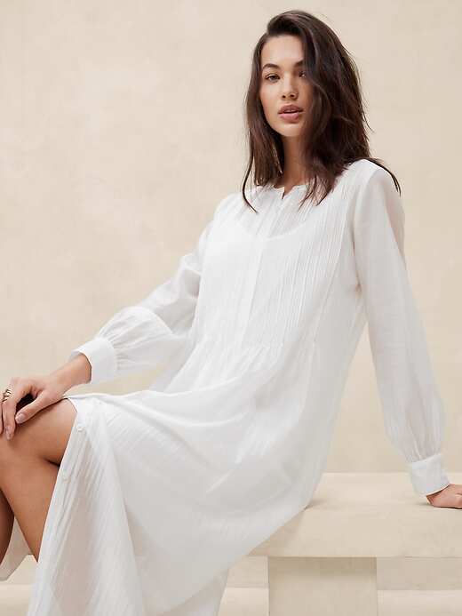 banana republic organza dress Organza Tie-Waist Maxi Dress