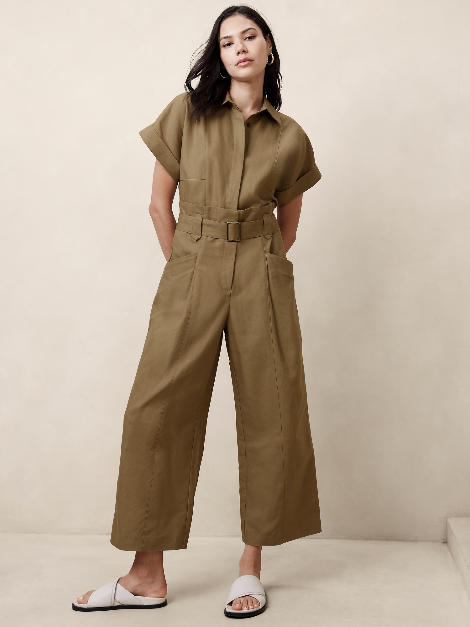 Womens Utility Jumpsuits