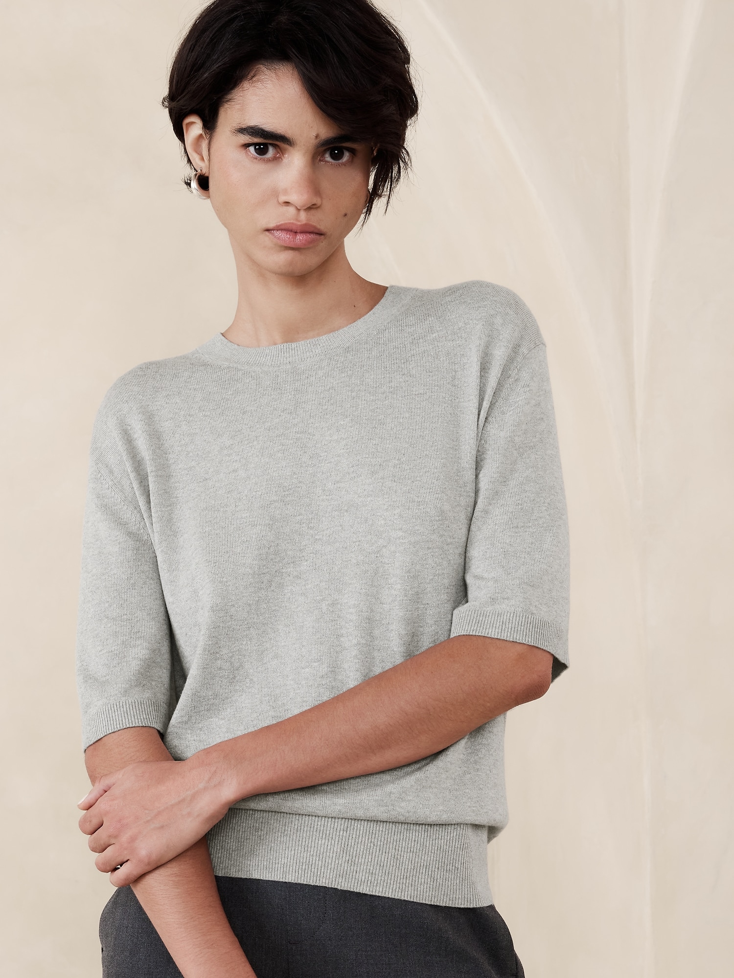 Short Sleeve Forever Sweater