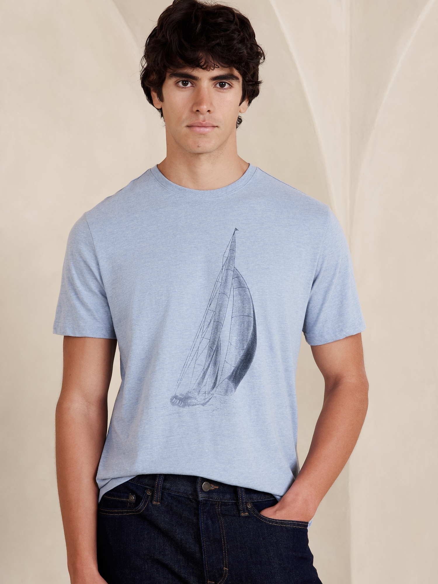 Boat Sails Graphic T-Shirt