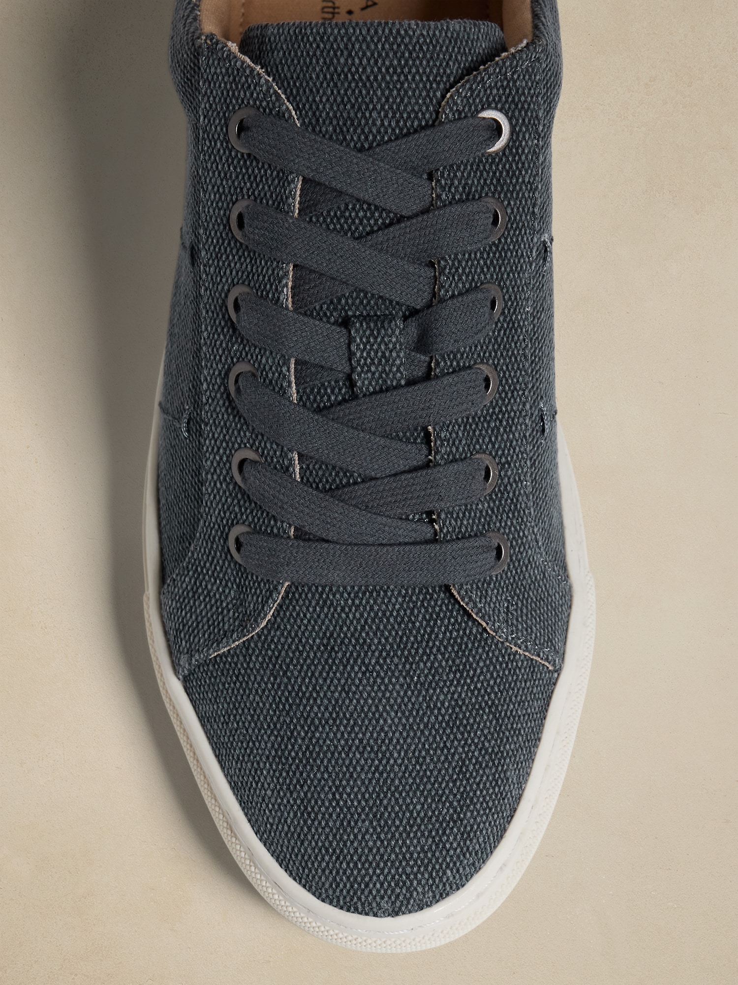 Canvas Lace-Up Sneaker