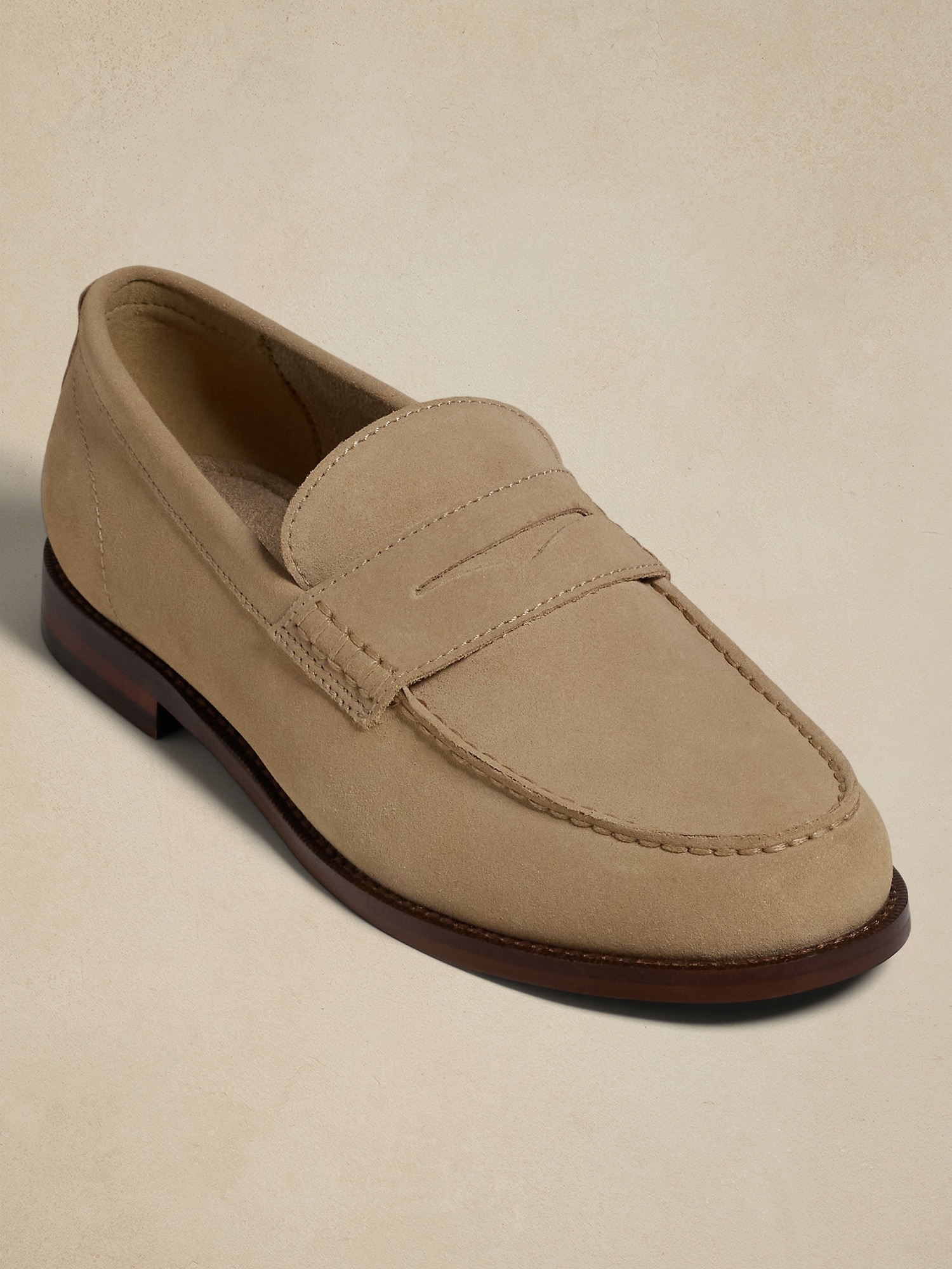 Classic Suede Penny Loafer