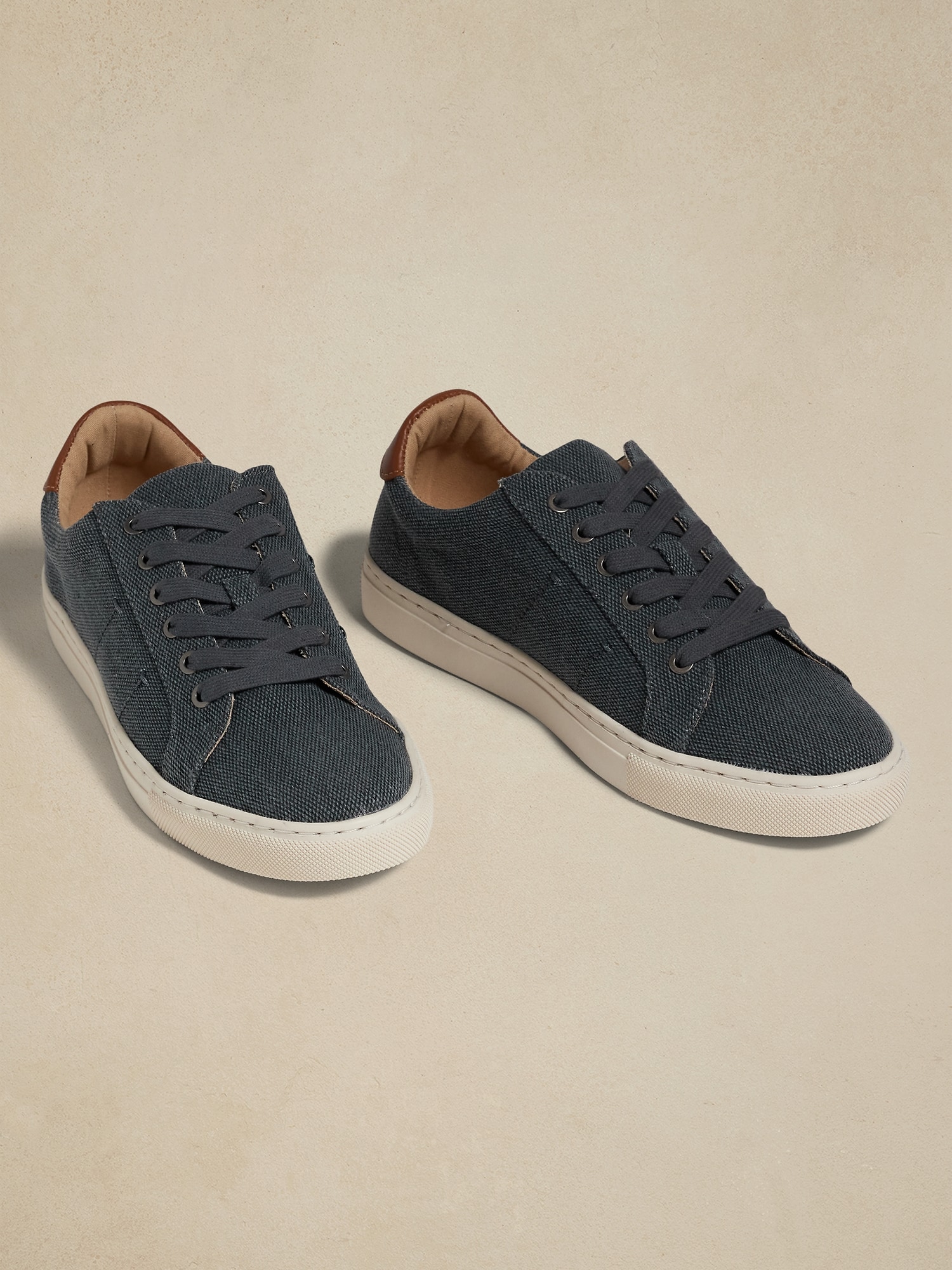 Canvas Lace-Up Sneaker