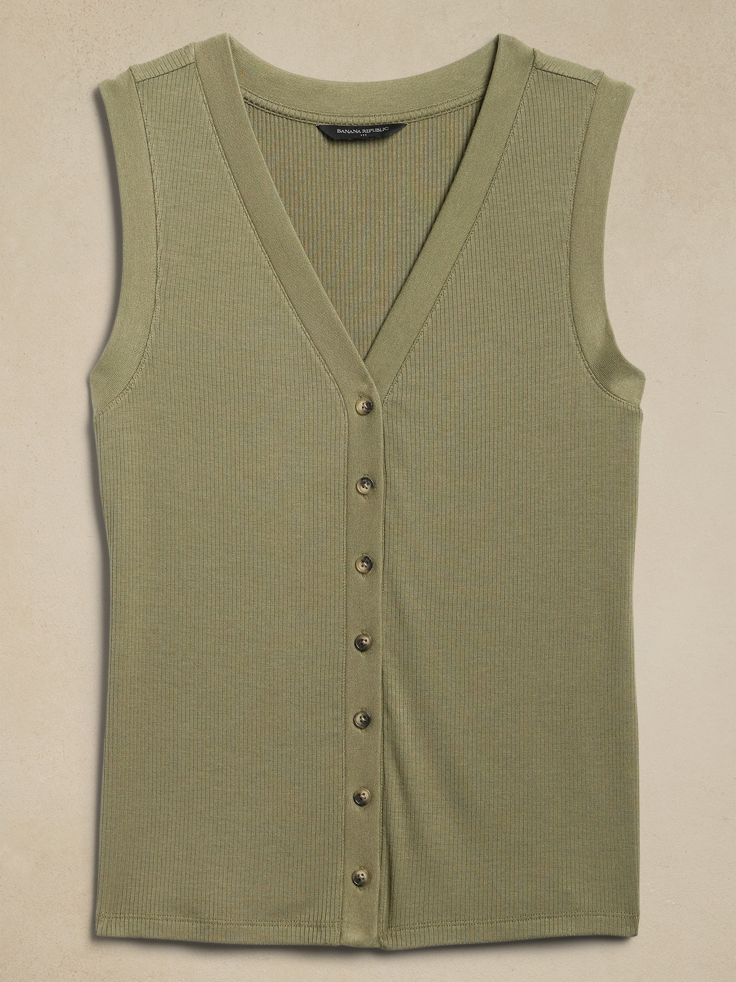 Soft Touch Ribbed Vest