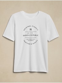 Classic Logo T-Shirt | Banana Republic Factory