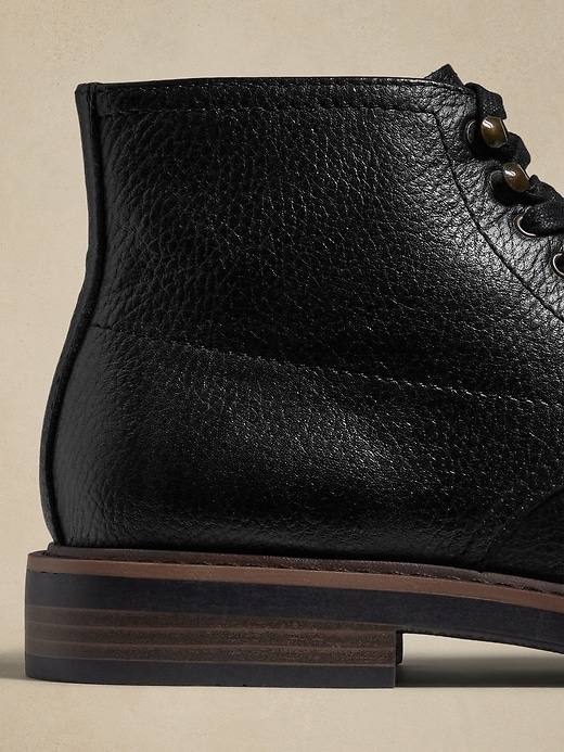 Moc-Toe Leather Boot Banana Republic Factory