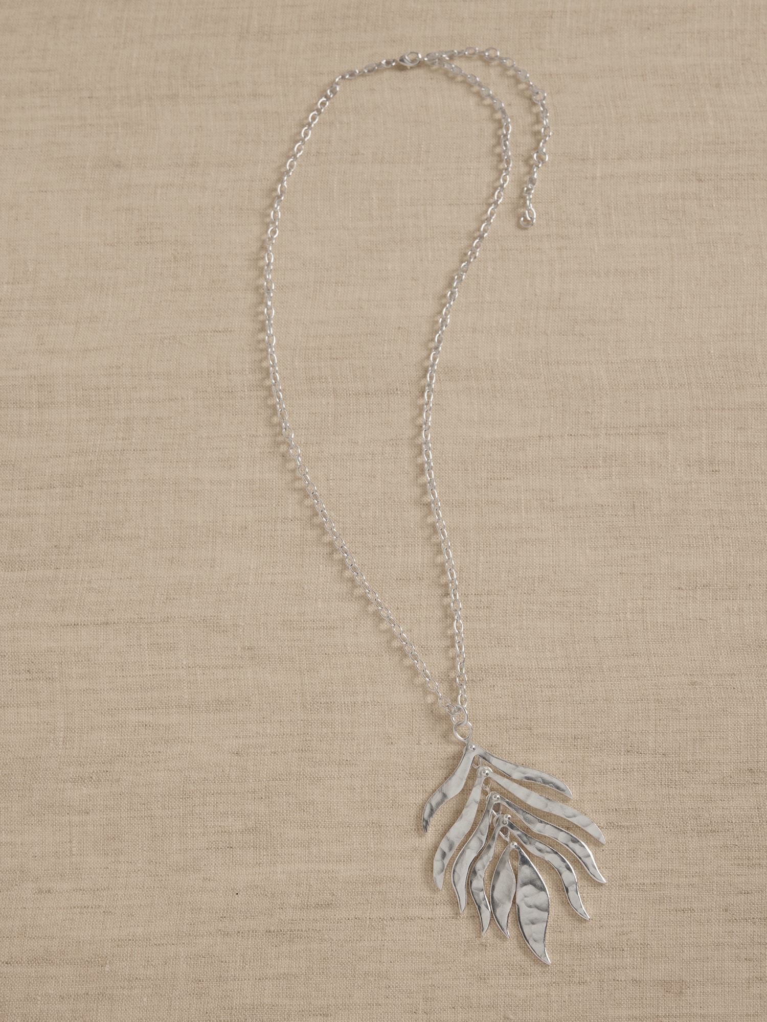 Leaf Pendant Necklace &#124 Aureus + Argent