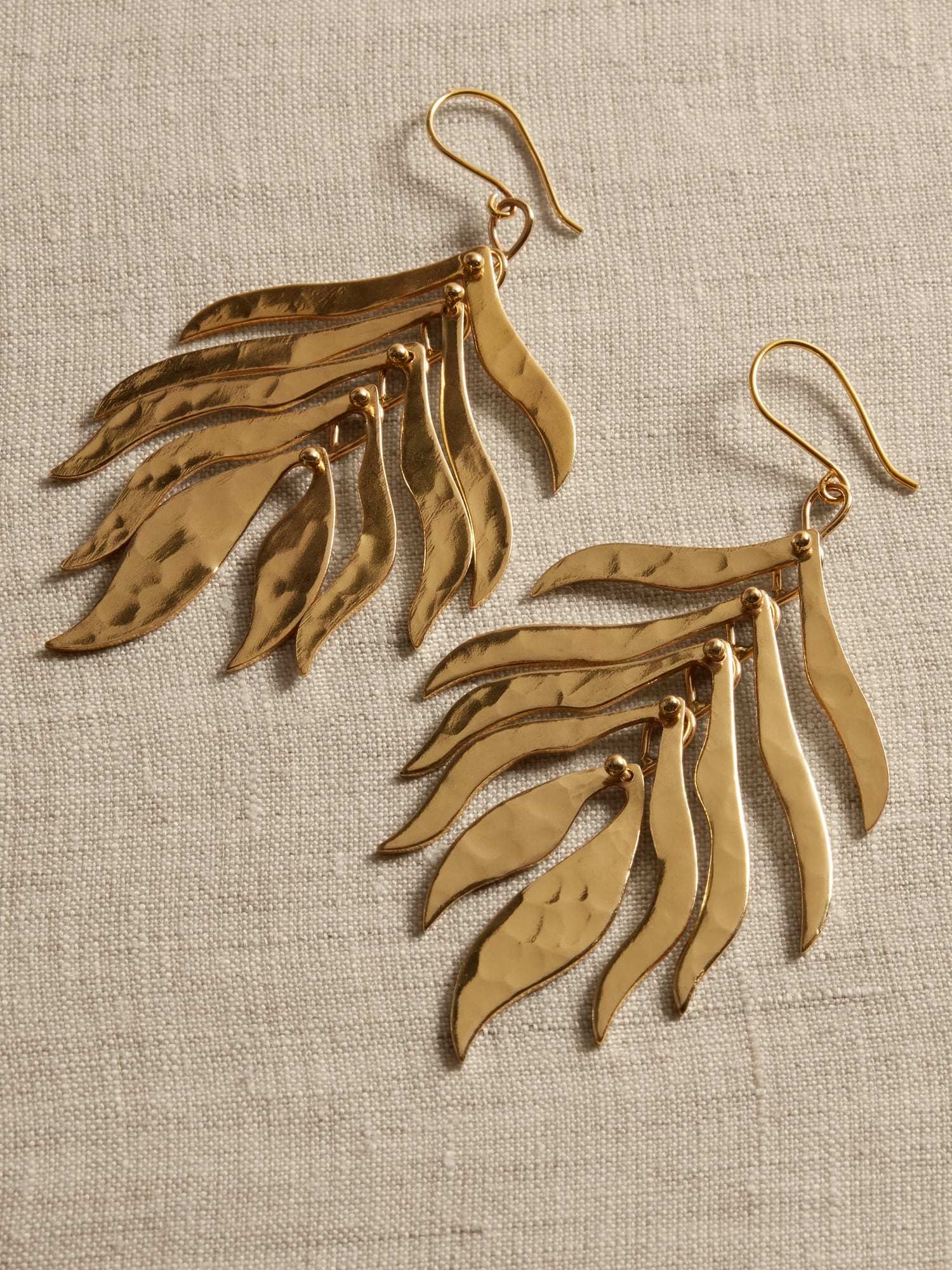 Leaf Earrings &#124 Aureus + Argent