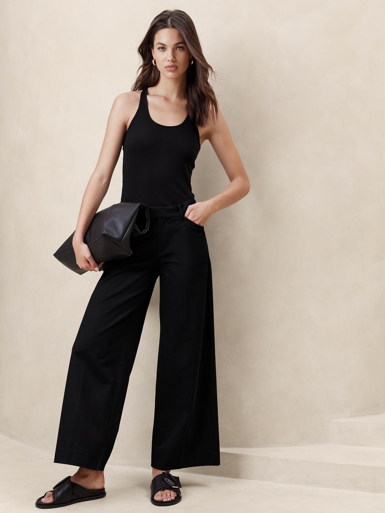 CITASHON 95% Cotton Ribbed Crop Tank Tops For Women
