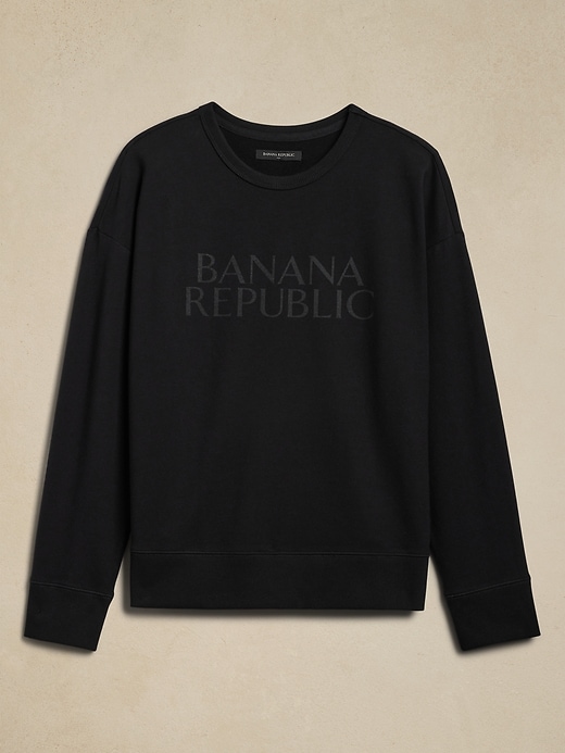 Graphic Logo Sweatshirt | Banana Republic Factory