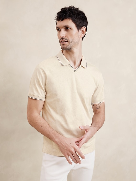 トップス 90~00s BANANA REPUBLIC fleece polo shirt Luxe Touch Polo | Banana Republic Factory