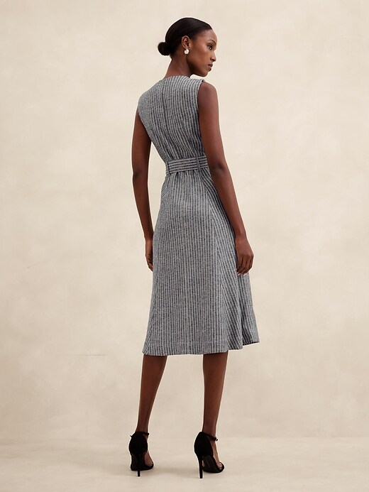 chinese dress ladies Rowan Linen Button Up Midi Dress | Disturbia
