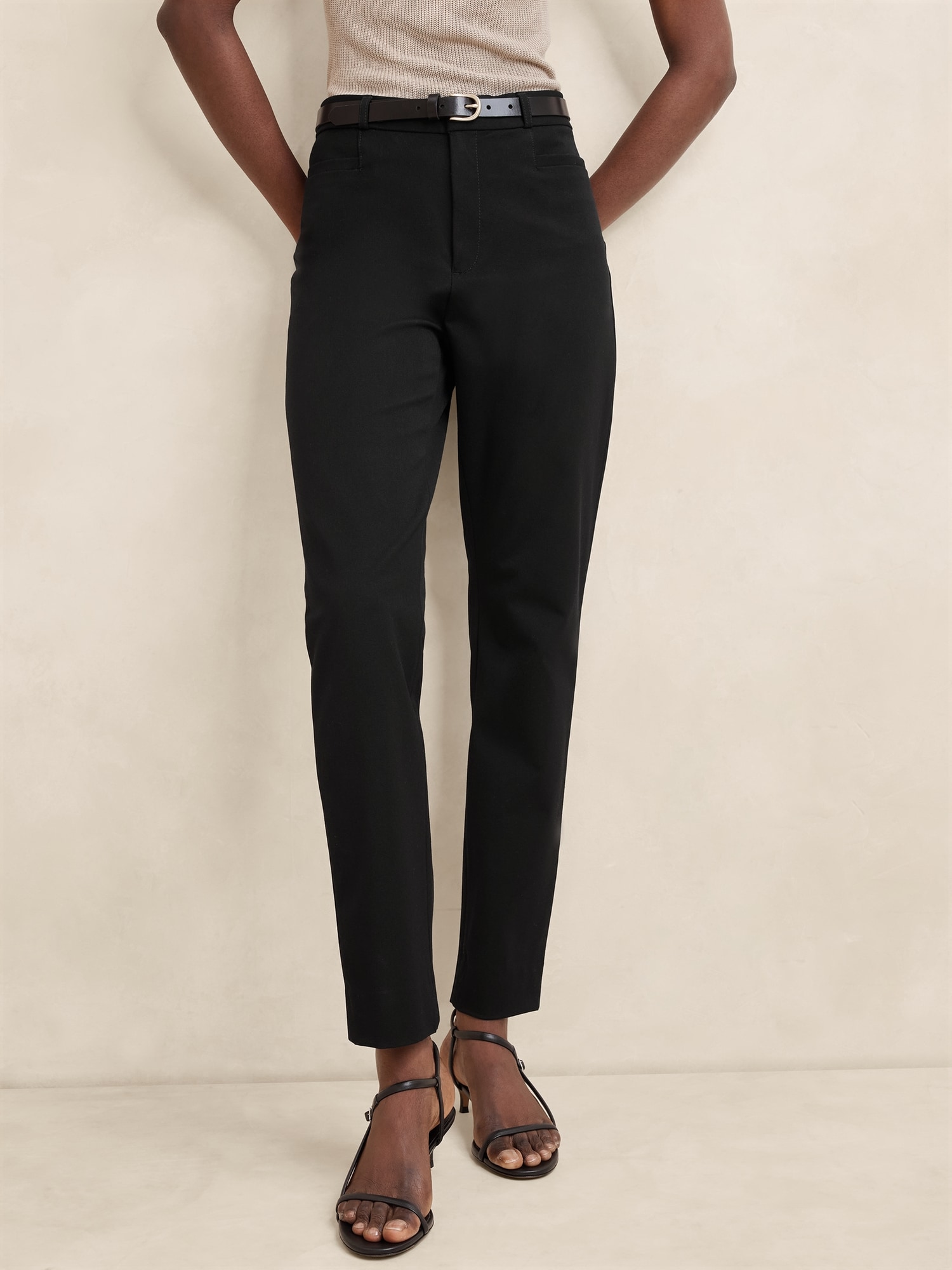 Sloan High-Rise Full-Length Pant