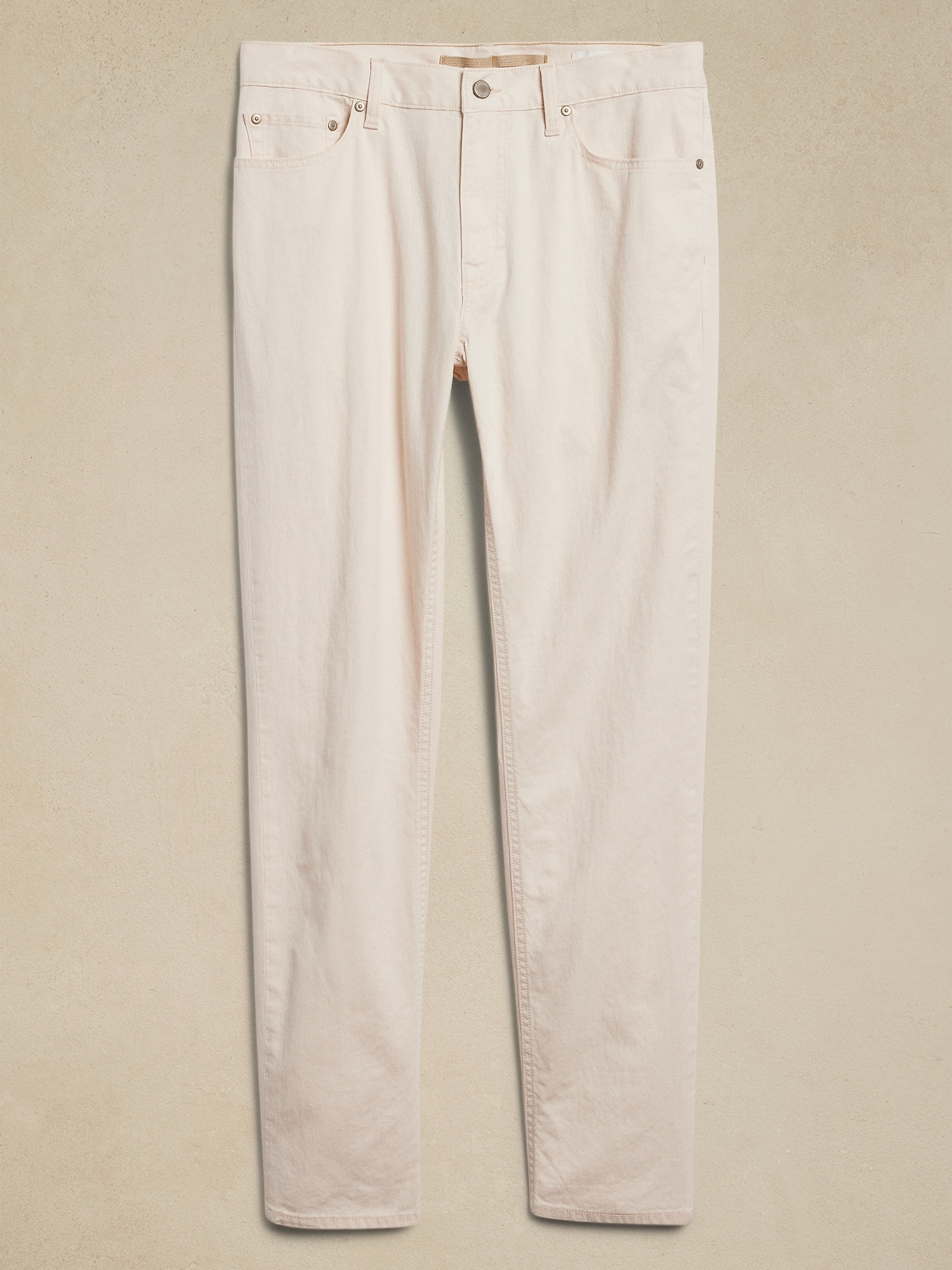 Slim Linen-Blend Five Pocket Pant