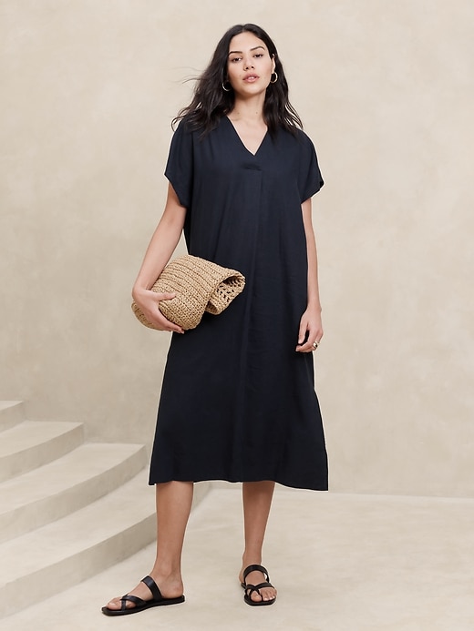 linen dress shirt women ROVE Women's Linen Shirt Oversized