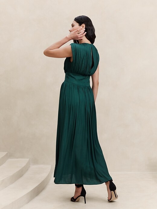 open lace back dress Astr The Label Bayley Dress in Green main image 0