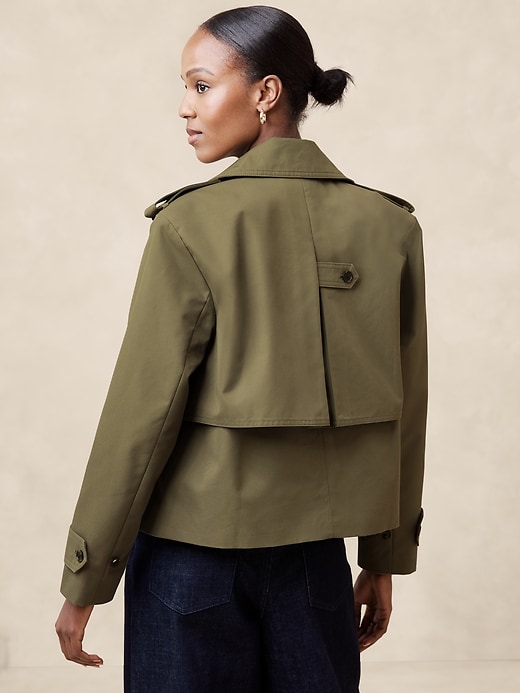 ジャケット・アウター OVER SHORT TRENCH COAT 2 Amazon.com: Women's Short Trench Coat – Spring Fall Double