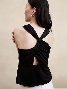 トップス TWILL FLAP SUMMER KNIT TOPS 512c7N8QGZL.jpg