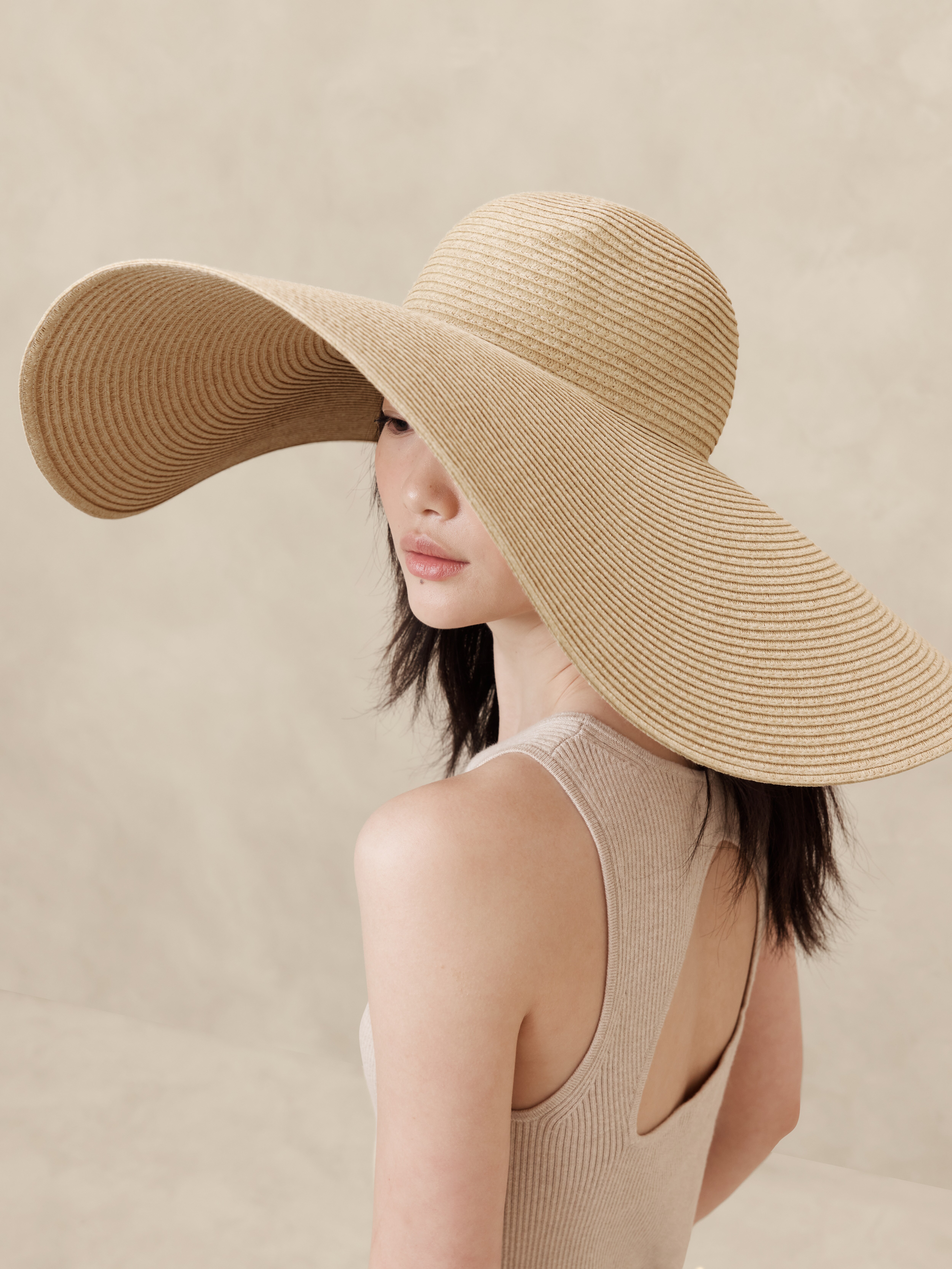 Elegancia Wide Brim Playa Hat VOLO White Panama- our newest Fedora designed for everyday  main image 2