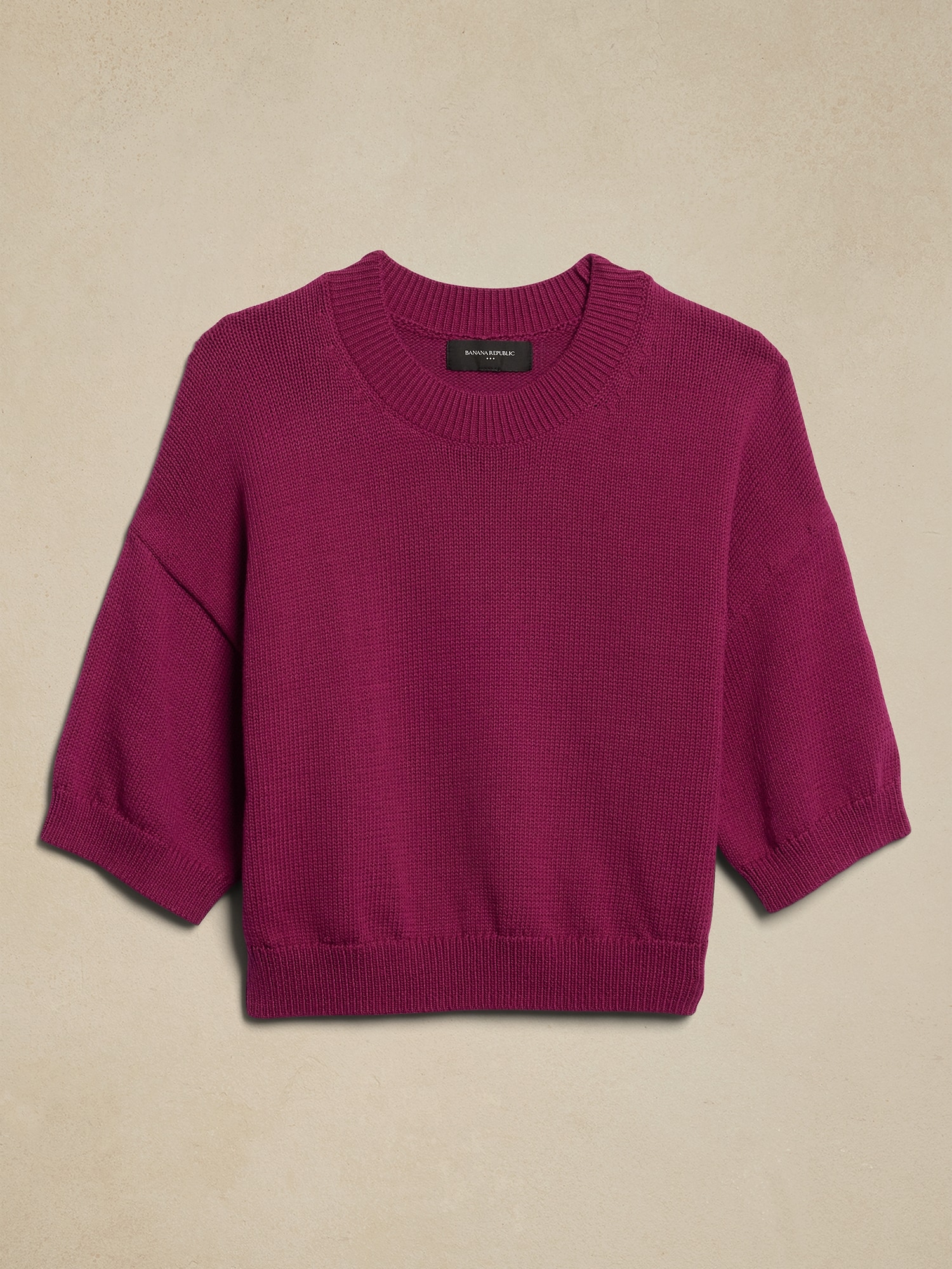 Chunky Pullover Crop Sweater