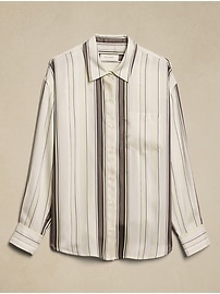 Silky Pocket Shirt | Banana Republic Factory