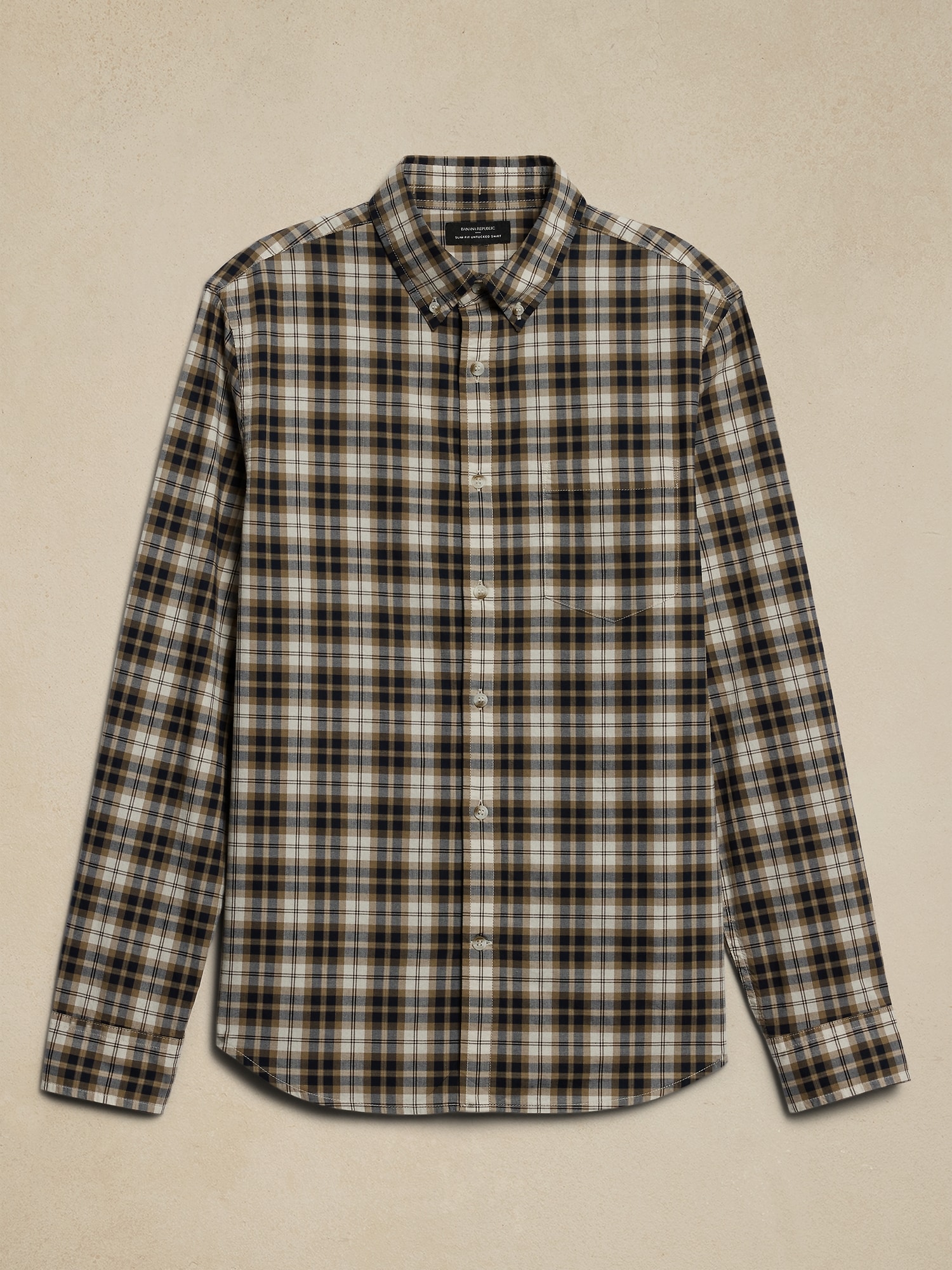 Slim Softwash Cotton Shirt