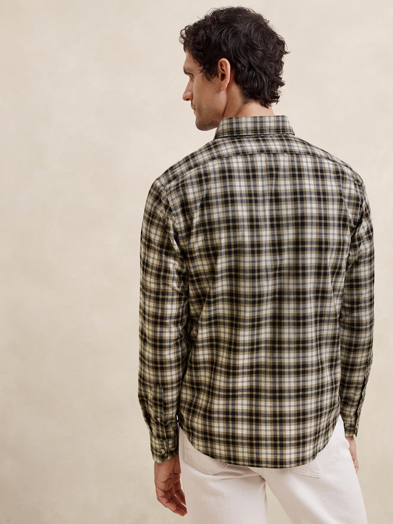 Slim Softwash Cotton Shirt