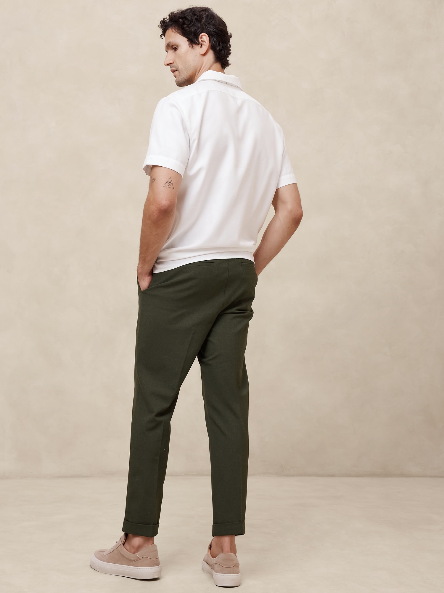 Tailored EWaist Tapered Pant