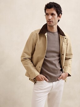 ジャケット・アウター ORGANICWOOLSURVIVALCLOTH UTILITY JACKET AnyBody Regular Stretch Twill Utility Jacket with Pockets
