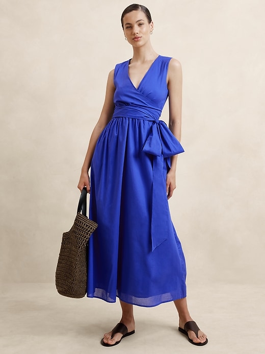 banana republic blue wrap dress La Femme 32135 - Long Fishnet/Tulle A Line Dress