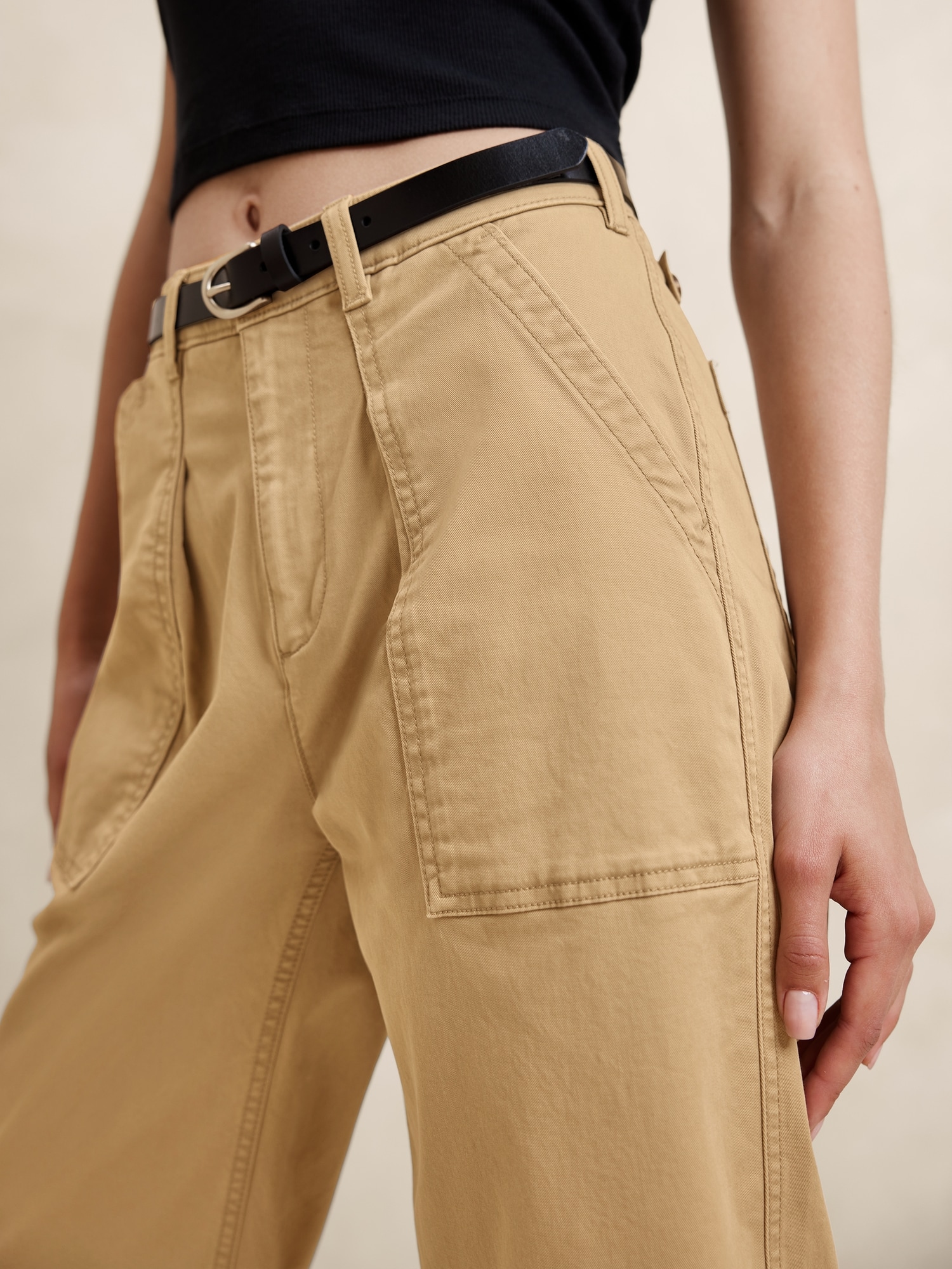 Authentic Chino Barrel Pant