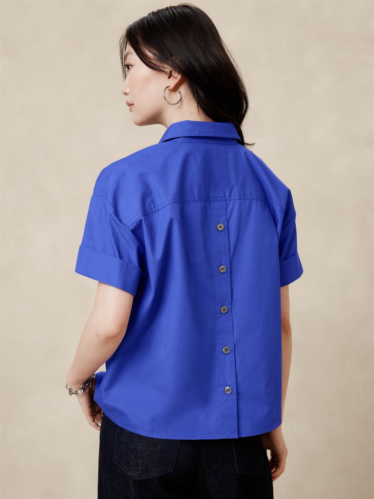 Pocket Poplin Shirt