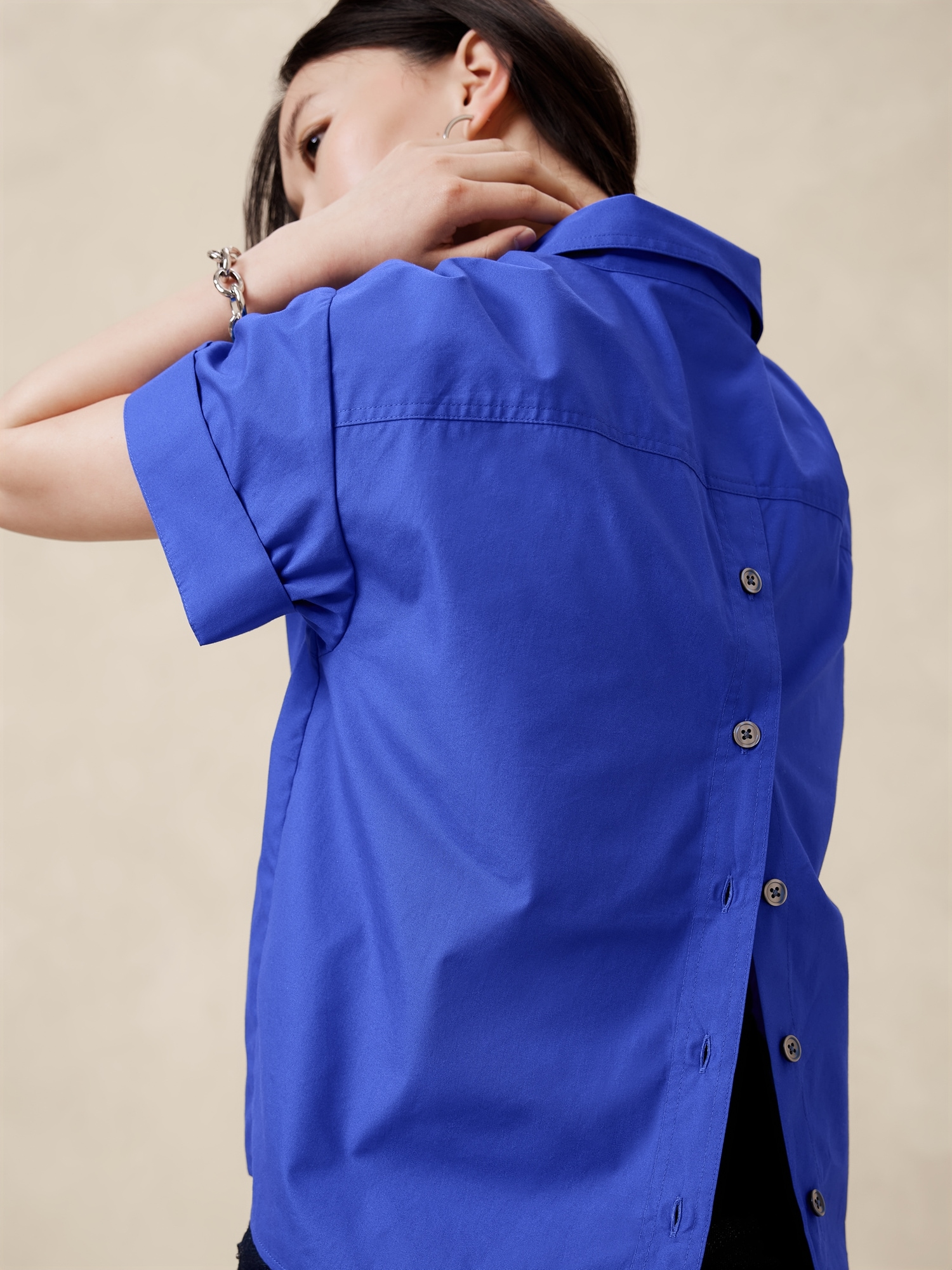 Pocket Poplin Shirt