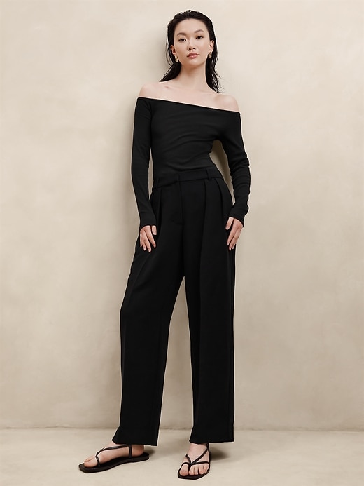 Relaxed Trouser | Banana Republic Factory