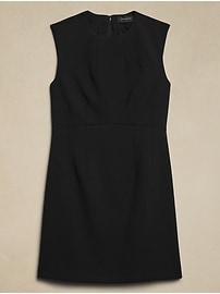 Double Weave Shift Mini Dress