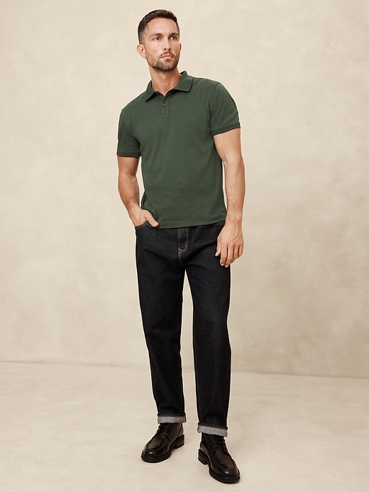 トップス 90~00s BANANA REPUBLIC fleece polo shirt Luxury-Touch Polo | Banana Republic
