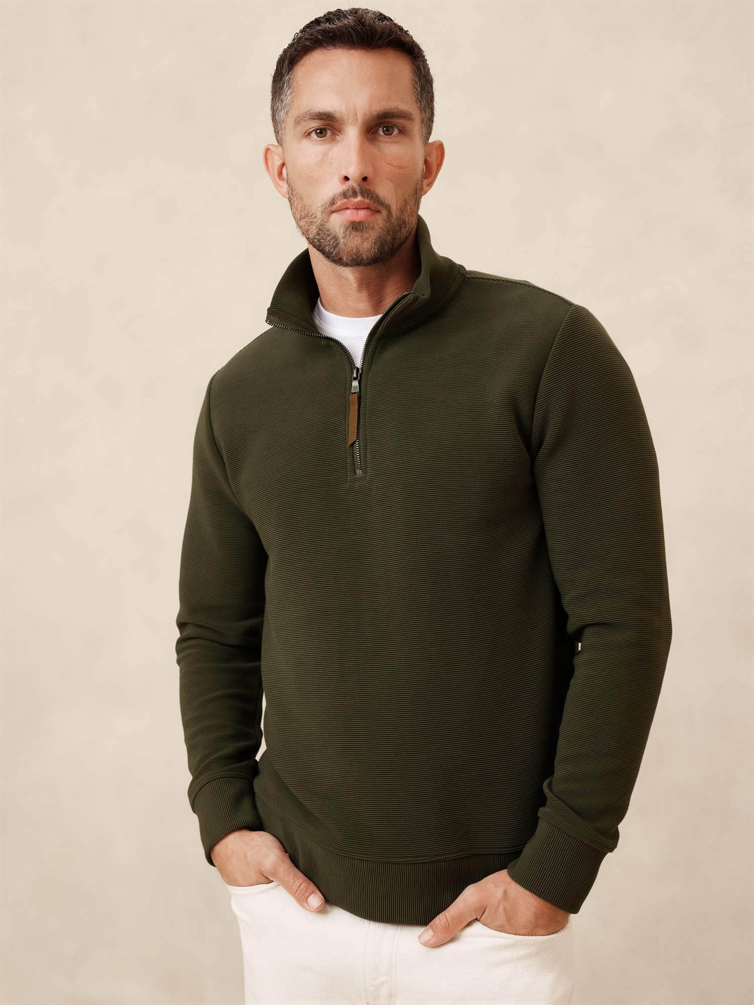 Ottoman Half-Zip